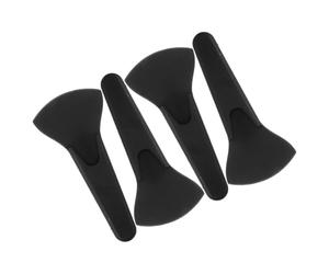 Générique Porte-ciseaux en Plastique et Aimant Magnétique Noir Cuisine 4pcs pour Rangement Polyvalent Mural Minimaliste Adapté la Cuisine