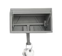 Générique Porte Clé De Garage Voiture 3D avec Porte Ouvrable, Porte Clef Mural, Support Accroche Clef Drole Decoration Murale pour Entrée (sans Voiture)
