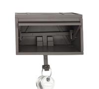 Générique Porte Clé De Garage Voiture 3D Avec Porte Ouvrable, Porte Clef Mural, Support Accroche Clef Drole Decoration Murale Pour Entrée (sans Voiture)