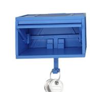 Générique Porte Clé De Garage Voiture 3D avec Porte Ouvrable, Porte Clef Mural, Support Accroche Clef Drole Decoration Murale pour Entrée (sans Voiture)