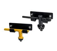 Générique Porte-Clé Magnétique pour Étau de Perceuse - 2 Pièces Support Métallique pour Clé de Mandrin Murale | Rangement Magnétique pour Atelier Garage Tournage Perceuse