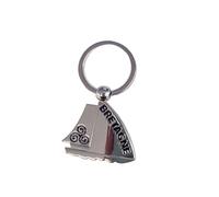 Générique - Porte-Clé Voile Ancre Bretagne, Triskèle Argenté Unisex Adulte