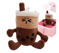 Générique Porte-clés Animal en Peluche Bulle - Tasse À Thé en Peluche, 12 Cm, Porte-clés, Breloque pour Sac | Sac À Dos pour, Garçons, Filles, Amis, Fête Scolaire, Voyage, Anniversaire, Journée des