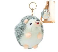 Générique Porte-clés animal en peluche, pendentif hérisson - Charme de sac portable Animaux en peluche - Accessoire de sac à dos pendentif clé pour famille, amis et enfants, occasions spéciales - Vert