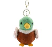Générique Porte-clés Animal en Peluche - Pendentif Réaliste en Pelche De Canard Colvert De 11 Cm, Pendntif De Canard Colvert, Breloque De Sac À Main en Peluche De 4,3 Pouces | Pendentif De Sac À Dos