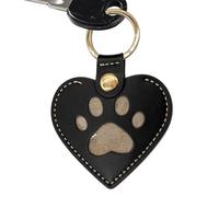 Générique Porte-clés Charm - Porte-clés Souvenir en Cuir pour Poils d'animaux - Accessoire Mode pour mémoriser Les Poils de Votre Animal | pour la, Amis, collègues, Femme, sœur, Fille, Adolescente,