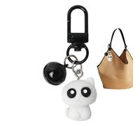 Générique Porte-clés Chat Mignon - Noir Et Blanc, Pendentif Polyvalent Pour Femmes, Décoration De Sac À Main, Bijoux | clés Pendentif De Sac À La Mode Pour Portefeuilles, Porte, Porte-document