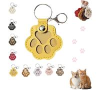 Générique Porte-clés collecteur de Poils de Chien Boîte de Rangement commémorative créative pour Animaux de Compagnie Joli Porte-clés commémoratif en Forme de Patte d'animal de Compagnie (I, 1 pc)