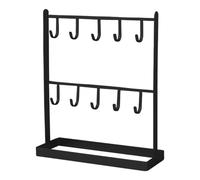 Générique Porte-clés de présentation,Rack Métal Gain de Place avec 10 Crochets | Support pour porte-clés - pour Hall d'Entrée, Salon, Vide-Poche, Sortie de Chien, Appartement