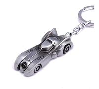 Générique Porte-clés en Métal Batmobile Véhicule Voiture Miniature Super Héros - 6 cm
