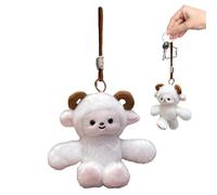 Générique Porte-Clés en Peluche | Doux Compagnon Interactif | Porte-Clés Figurine Animale en Peluche,pour Garçons Adolescents Petite Amie Maman Amis Sac À Dos Cartable Sac Fourre-Tout