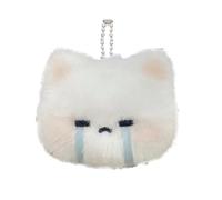 Générique Porte-clés en Peluche Lapin - Design grinçant en Peluche, Construction en Tissu Doux, Accessoire de décoratif, Ornement léger à Suspendre | à Dos décoration Porte-clés pour à Main à ma