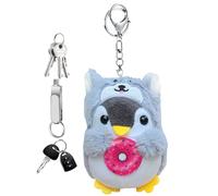 Générique Porte-clés en Peluche Pingouin Mignon - Pendentif Porte-clés pingoun en Peluche Douce, décoration en peluch Portable pour Sacs à Dos et Sacs, Accessoire Porte-clés Pingouin Kawaii