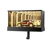 Générique Porte-Clés Garage Voiture - Mini Garages Lumineux Pour Présentation Clés Auto, Support Mural LED Décoratif | Entrée, Porte Principale, Appartement, Bureau, Chambre, Passionnés Automobile