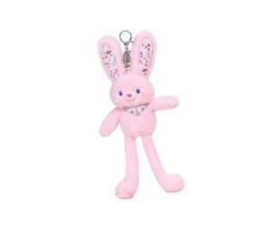 Générique Porte-clés Lapin en Peluche, Jouet Câlin avec Breloque Lapin, Rembourrage Doux et Figurine Animale pour Sacs et Sacs à Dos pour Filles et Femmes.