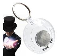 Générique Porte-clés Magic Coin Escape - Accessoire Magique Portable, Puzzle De Pièces De Monnaie pour Illusion Et Divertissement | Outil pour La Pratique, La Performance, Fêtes, Événements Et Jeux