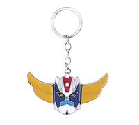 Générique Porte-clés mecha robot actarus en métal émaillé pour homme fan de dessin animé et d'anime japonnais des années 80