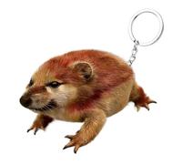 Générique Porte-clés Mignon - Jouets Sensoriels Drôles en Peluche pour Chien | animalière pour Sac à Dos | pour Rétroviseur Téléphone Bagage Voyage École