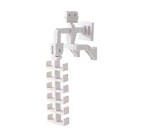 Générique Porte-Clés Mural - Crochets Adhésifs pour Serviettes,Support Robot Gain de Place Multifonction pour Sac à Dos Vêtements Sac École