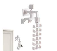 Générique Porte-Clés Mural | Porte-Clés Adhésif Sans Perçage | Support Robot Gain de Place Multifonction pour Sac à Dos Vêtements Sac École