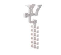 Générique Porte-clés,Porte-chapeaux adhésif - Support Gain De Place, Organisateur Multifonction En Forme De Robot Pour Ceinture, Sac À Main, Cartable, Sac À Dos, Entrée, Placard