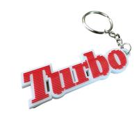 Générique Porte CLÉS PVC Souple R5 Alpine Turbo Logo (Blanc/Rouge)