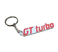 Générique Porte CLÉS PVC Souple R5 GT Turbo Logo (Blanc)