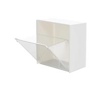 Générique Porte-Coton-Tige - Étagère De Rangement Compacte - Étagère de rangement de chevet | Pour Maison Chambre Salon Coiffeuse Attaches Cheveux Bâtonnets Dentaires Bagues Boucles D'Oreilles Bijoux