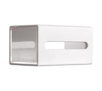 Générique Porte-Cotons-Tiges | Conteneur Auto-Adhésif À Double Orientation - Support Mural Salle De Bain,Pour Coiffeuse Bureau Maquillage Chambre Dortoir Salon Cuisine Cosmétiques Bijoux