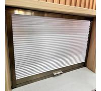 Générique Porte coulissante rétractable pour armoires et placards - Trappe de Service Pliable pour Une Utilisation intérieure/extérieure - Remplacement pour fenêtre de Cuisine Portable et ca
