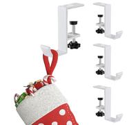 Générique Porte-Couronne pour Bas de Noël - Accroche-Guirlande pour Manteau - Décorations Sans Perçage pour Fenêtre Salon Chambre Cuisine Saison Hivernale Fêtes