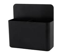 Générique Porte-crayon Magnétique - Porte Stylo Magnetique Noir, Porte-stylo Magnétique Pour Réfrigérateur, Boîte De Rangement Magnétique