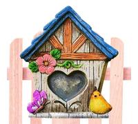 Générique Porte de fée d'extérieur pour Arbre,Accessoires de Jardin de fées Miniatures - Décorations de Jardin de fée Miniatures murales et d'arbres pour, Filles et garçons pour améliorer la création