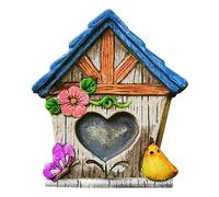 Générique Porte de fée Miniature | Mini Statues de Jardin et Art de la Cour,Ornement de Jardin en Bois pour Le Bas des Arbres, pour créer des Jardins féeriques pour Les Filles et garçons