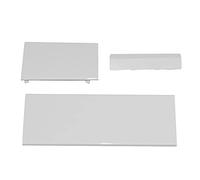 Générique Porte de Remplacement 3 en 1 Porte de Rechange Porte de réparation Console pour Wii Pièces détachées (White)