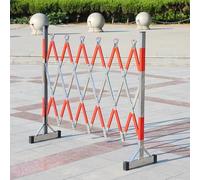 Générique Porte de sécurité accordéon Extensible en Acier Inoxydable - Barrière Pliante rétractable pour Le contrôle des foules, clôture de Circulation Mobile, idéale pour Les événements, sécurité et