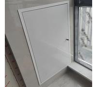 Générique Porte de Vide sanitaire Robuste avec Serrure à clé, Panneau d'accès en Aluminium Durable, Couvercle d'inspection encastré avec Joint antibruit pour sous-Sol/Grenier (30 x 42 po / 7