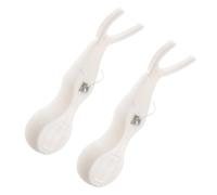 Générique Porte- de Y Réutilisable, 2 Pièces, Design Portable en Plastique Solide Abc Nylon, Nettoyage Interdentaire Précis pour Usage à Domicile Voyage