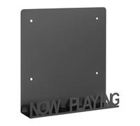 Générique Porte-Disques Mural - Rangement Mural en Métal Robust,Étagère Murale Flottante pour Disques et Albums,Pour Chambre Salon Bureau Maison Studio et Bar