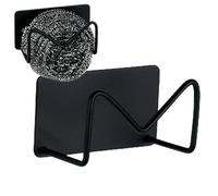 Générique Porte-éponge adhésif en Acier Inoxydable - Support Durable pour épurateur de Vaisselle | Accessoires de Cuisine pour Le Rangement des éponges, des torchons et des Outils de Nettoyage