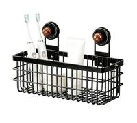 Générique Porte-Éponge Cuisine à Ventouse - Support Éponge Mural sans Perçage - Étagère de Douche Étanche à Ventouse | pour Oignon Gingembre Ail Coton Mouchoirs Visage Toilettes Hôtel Dortoir