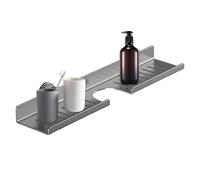 Générique Porte-Éponge Égouttoir | Support Brosse Vaisselle À Ventouse Bac De Drainage Mural en Acier Carbone, Gain Place, sans Perçage, pour Organisation des Ustensiles, Brosse, Tasse Et