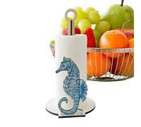 Générique Porte-essuie-tout pour plan de travail,Support mural et de plan de travail en bois,Support pour Torchon à Main | pour Camping-Car, Bar, Caravane, Maison, Placard, Salle de Bain, Appartement