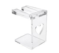 Générique Porte-flacon de vernis à ongles - en L inversé acrylique transparent stable,Stand organiseur et outil à manucure | pour adultes professionnels débutants femmes filles petite amie