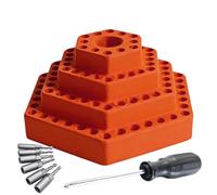 Générique Porte-Forets Pour Perceuse - Boîte à Hexagonaux 4,8 MM | Support d'de Vis | Pour Garage Travail Du Bois Outils Électriques Électricien Construction Plaques En Plâtre Charpentier