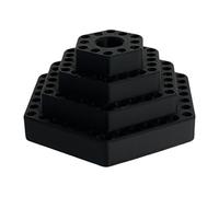 Générique Porte-Forets Pour Perceuse - Organisateur d'Hexagonaux de 4,8 mm - Support d'de Vis - pour Travaux de Garage, Cloisons Sèches, Outils de Menuiserie, Travaux d'Électricité et Rénovation