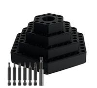 Générique Porte-Forets Pour Perceuse | Support Stockage Pour Pointes De 4,8 mm | Support d'de Vis,pour travaux de bois electricité construction bricolage atelier maison garage