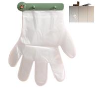 Générique Porte-Gants Mural avec Clip Fixation Murale | Crochets Suspendables pour Mitaines de Salle de Bain | Porte-Mitaines Mural avec 100 Mitaines pour Salle de Bain, Cuisine et Réfrigérateur