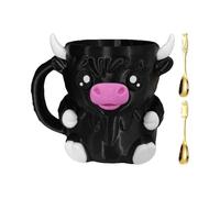 Générique Porte-Gobelet À Glace | Bol à Dessert en Forme de Vache - Manchon pour Glace - Pour Pique-Nique, Voyage, Maison, Bureau, Plage, Camping, Voiture Et Extérieur