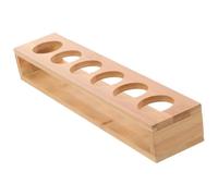 Générique Porte-gobelet en Bois pour Réception et Mariage, Support Polyvalent pour Verres à Shot, Rangement Pratique et Élégant pour Tasses et Verres